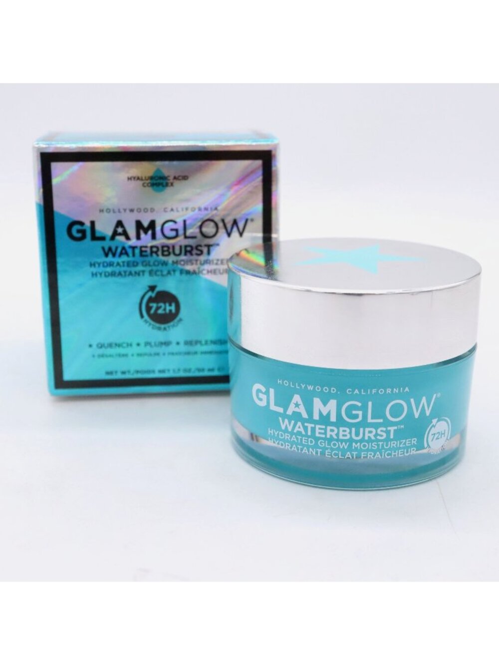 Full Size Glamglow Waterburst Hydrated Glow Moisturizer 1.7 oz/ 50ml New in Box